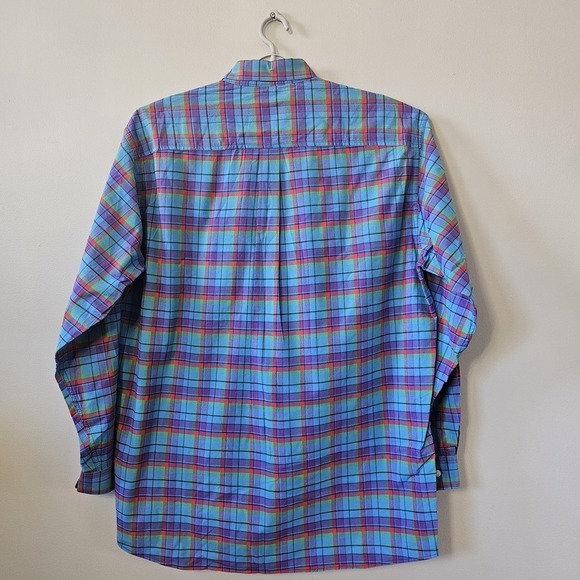 Cinch Shirt Men's Size XXL Button Down Long Sleeve Front Pocket Logo Plaid - Picture 6 of 9